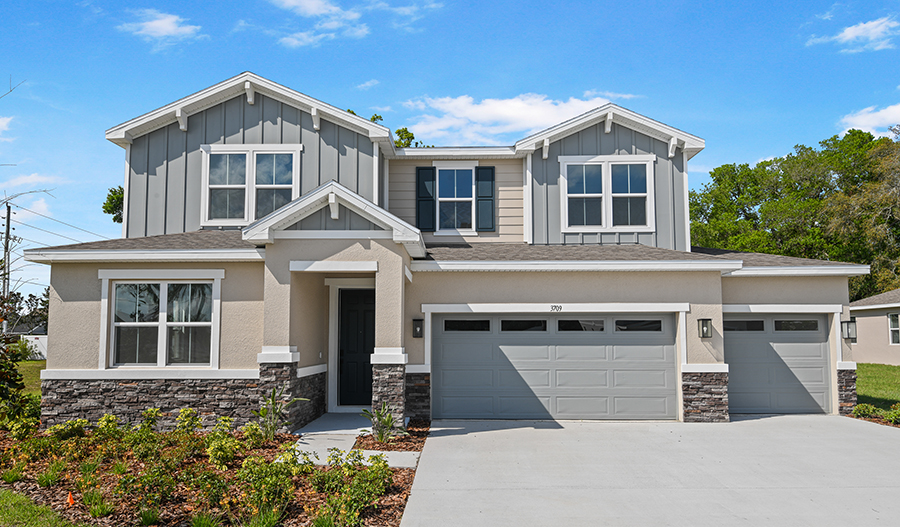 Exterior of the Moonstone floor plan