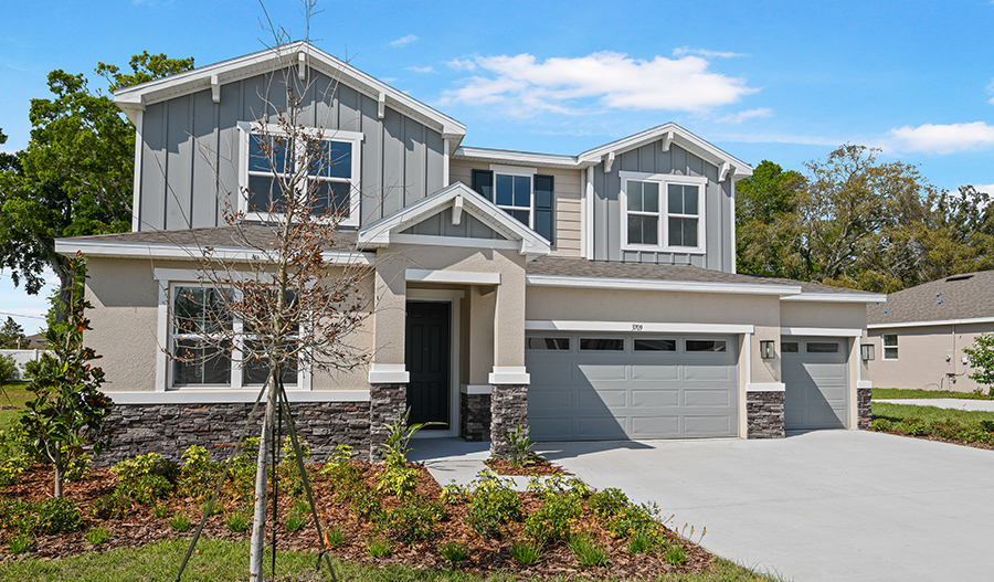 Exterior of the Moonstone floor plan