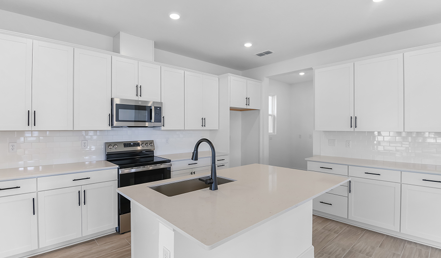 Kitchen of the Moonstone floor plan