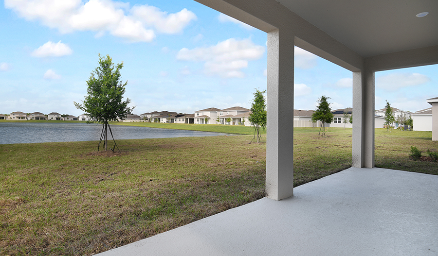 Rear Exterior of the Ammolite floor plan