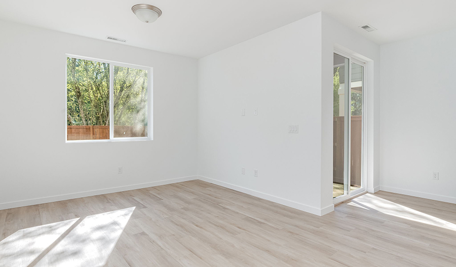 Great Room of the Vance floor plan