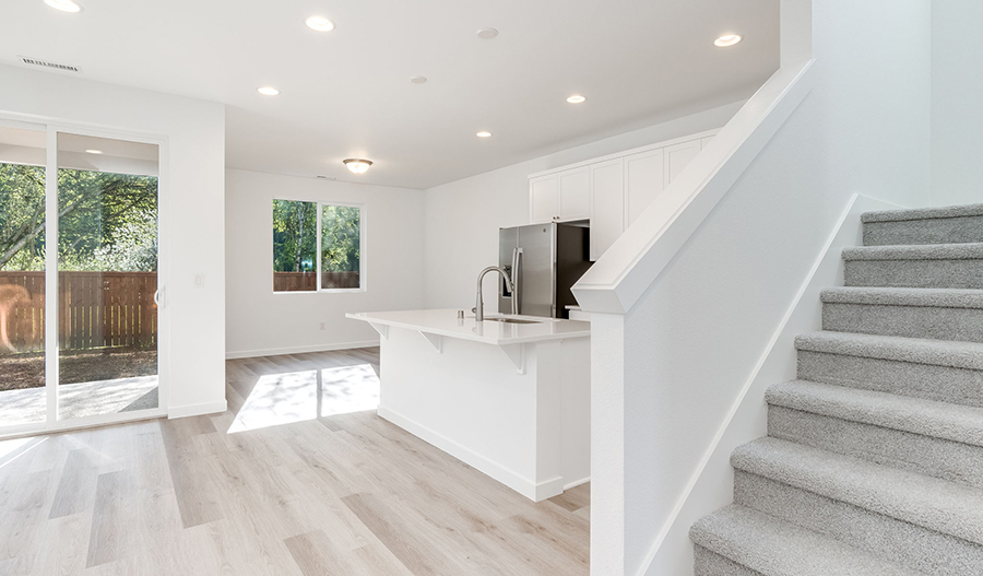 Kitchen of the Valerie floor plan