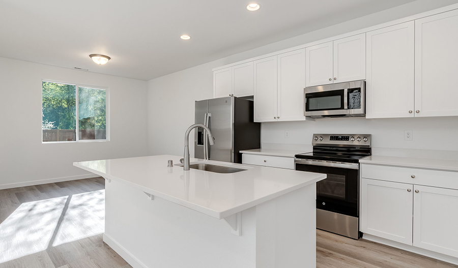 Kitchen of the Valerie floor plan