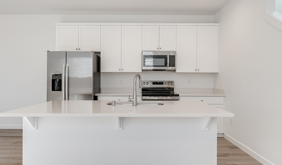 Kitchen of the Valerie floor plan