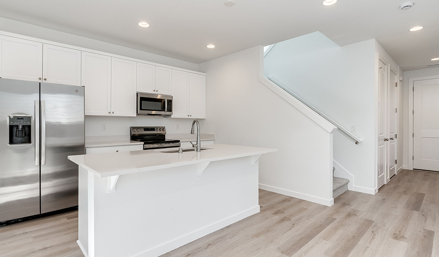 Kitchen of the Valerie floor plan