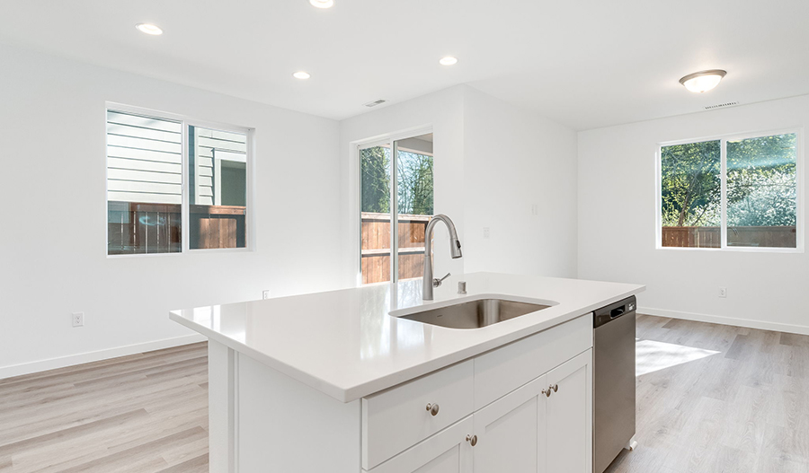 Kitchen of the Valerie floor plan