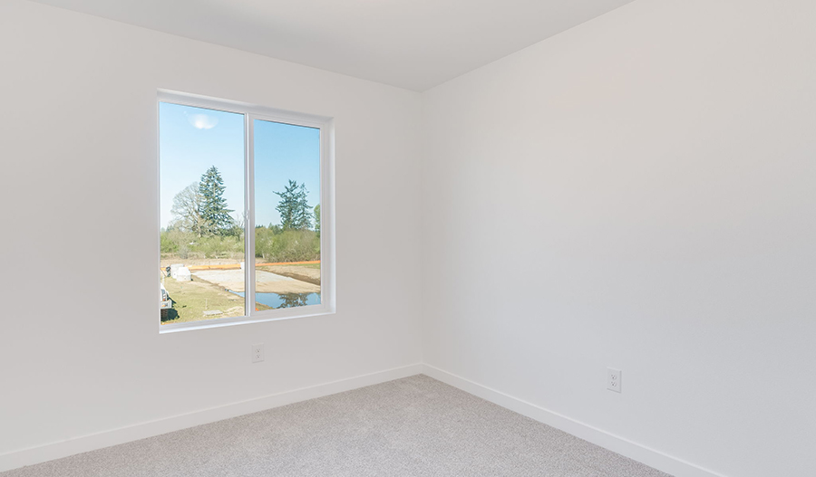 Bedroom of the Valerie floor plan
