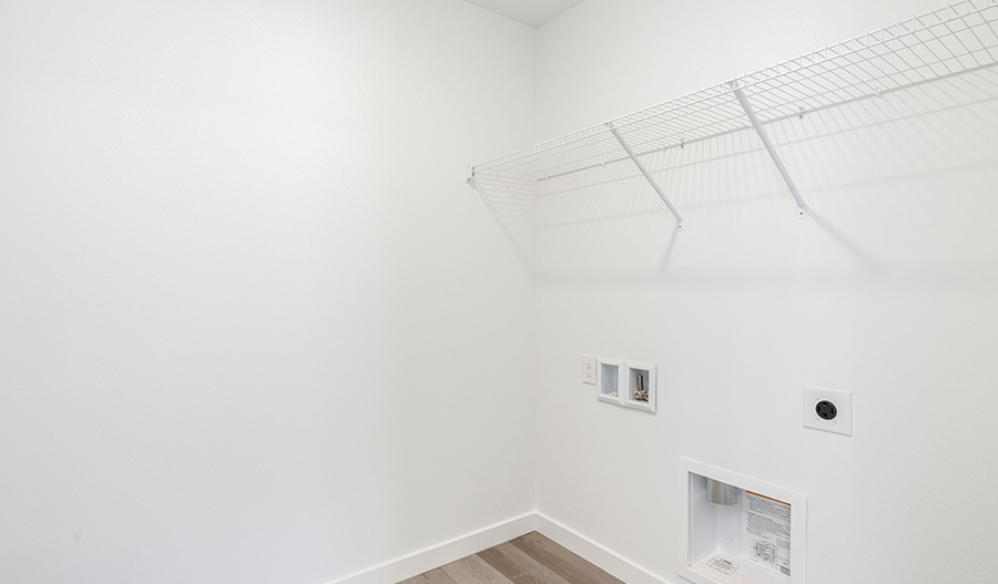 Laundry Room of the Valerie floor plan