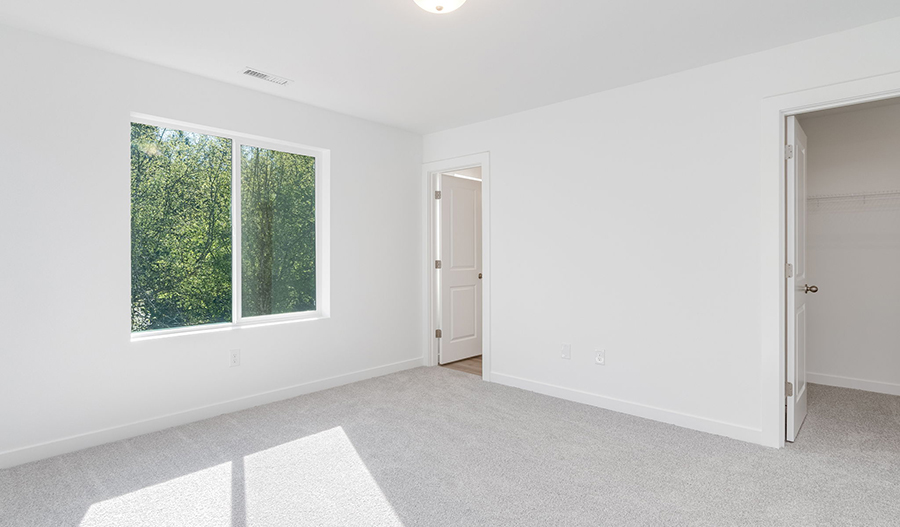Bedroom of the Valerie floor plan