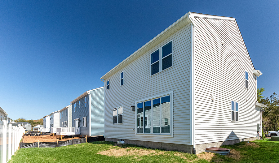 Rear Exterior of the Pearl floor plan