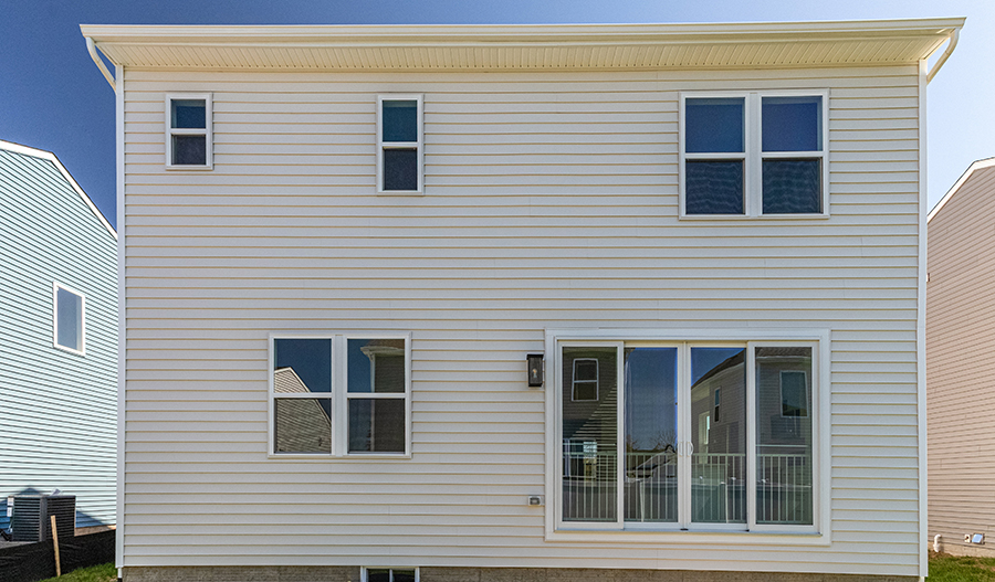 Rear Exterior of the Pearl floor plan