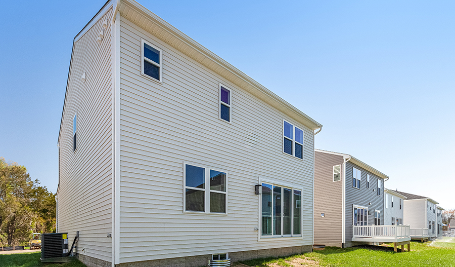 Rear Exterior of the Pearl floor plan