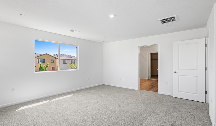 Bedroom of the Tourmaline floor plan