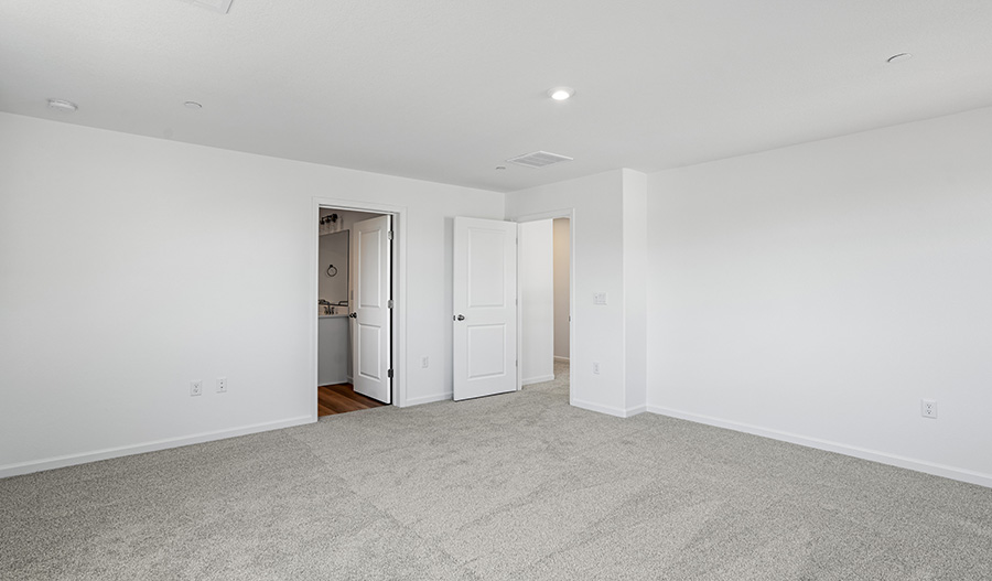 Bedroom of the Tourmaline floor plan