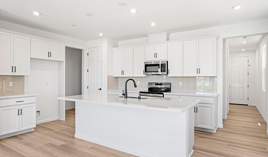 Kitchen of the Zinc floor plan