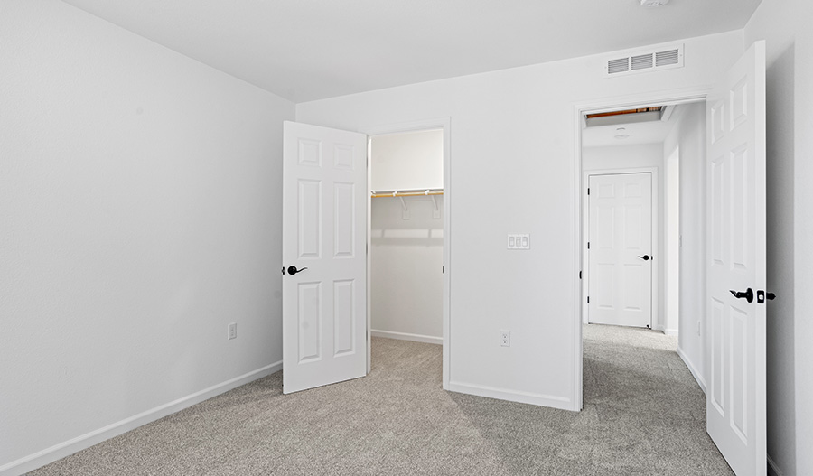 Bedroom of the Zinc floor plan