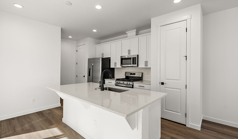 Kitchen of the Boston floor plan