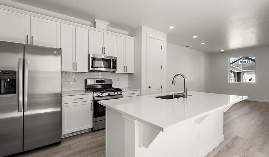 Kitchen of the Boston floor plan