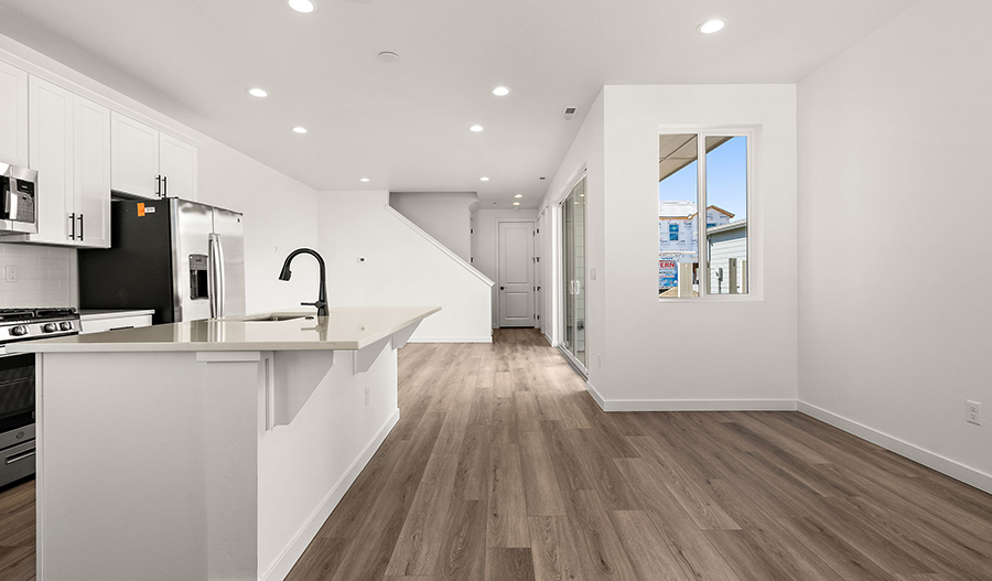 Kitchen of the Chicago floor plan