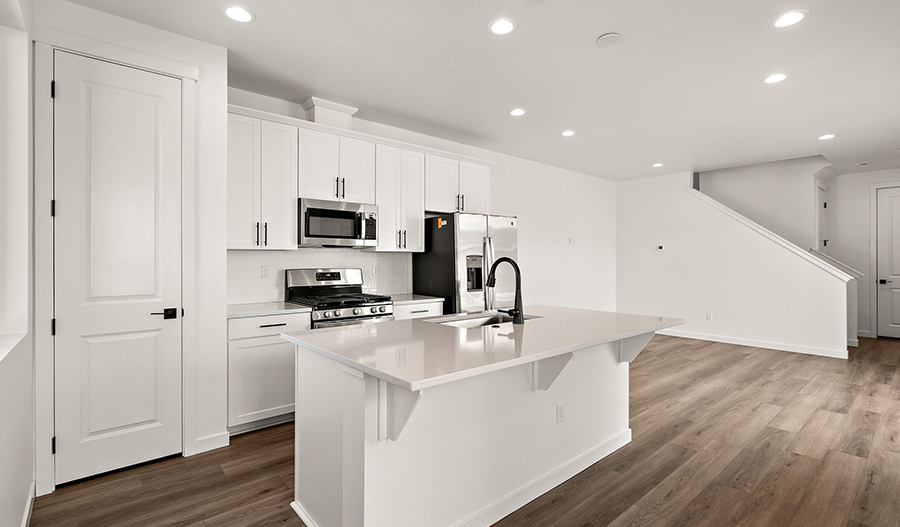 Kitchen of the Chicago floor plan
