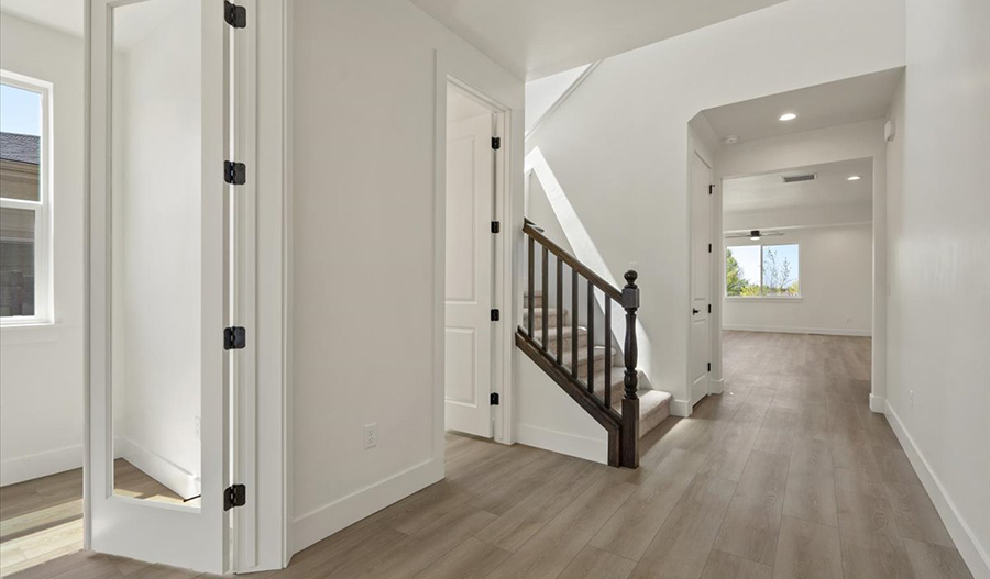 Entry of the Bradford floor plan