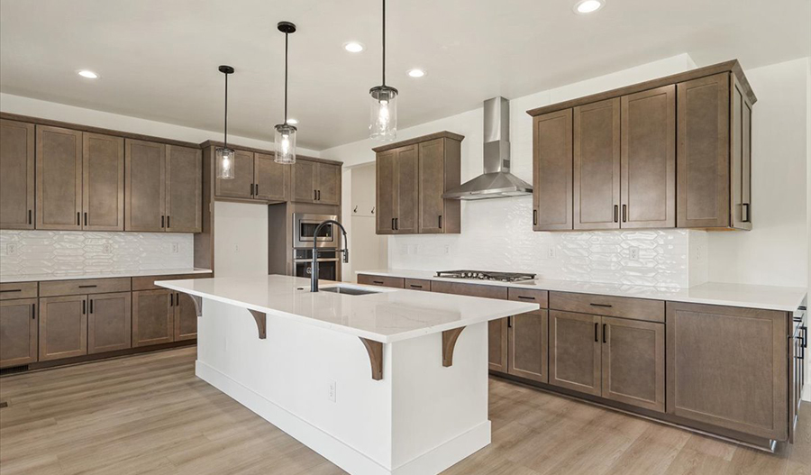 Kitchen of the Bradford floor plan