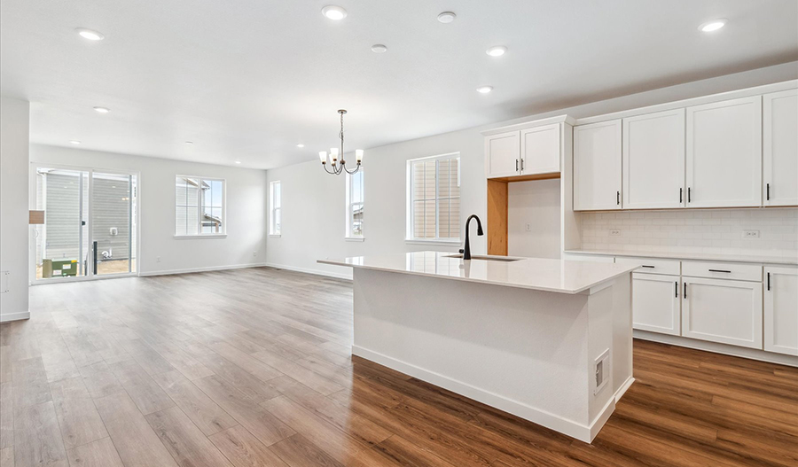 Kitchen of the Arlington floor plan