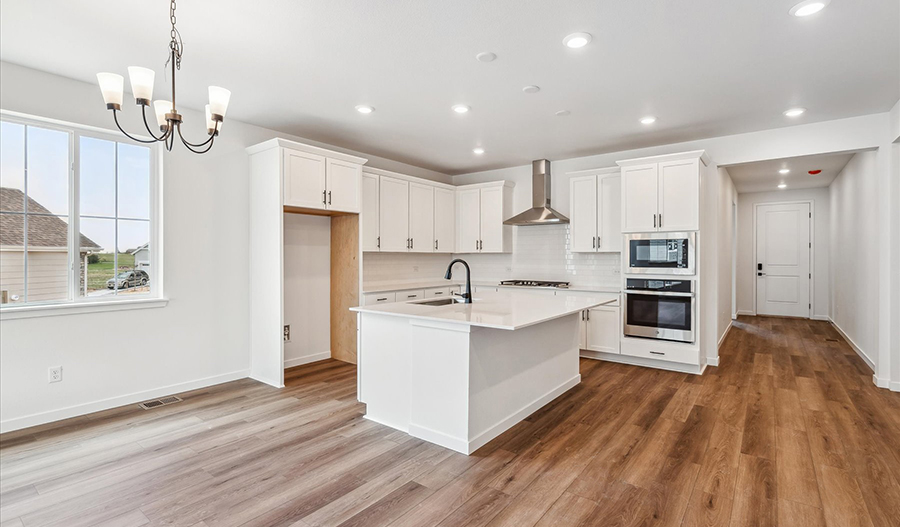 Kitchen of the Arlington floor plan