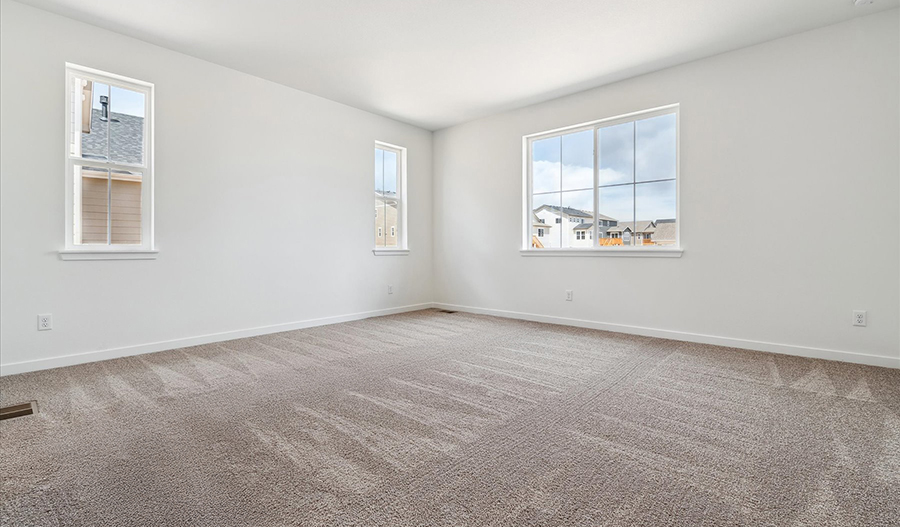 Bedroom of the Arlington floor plan