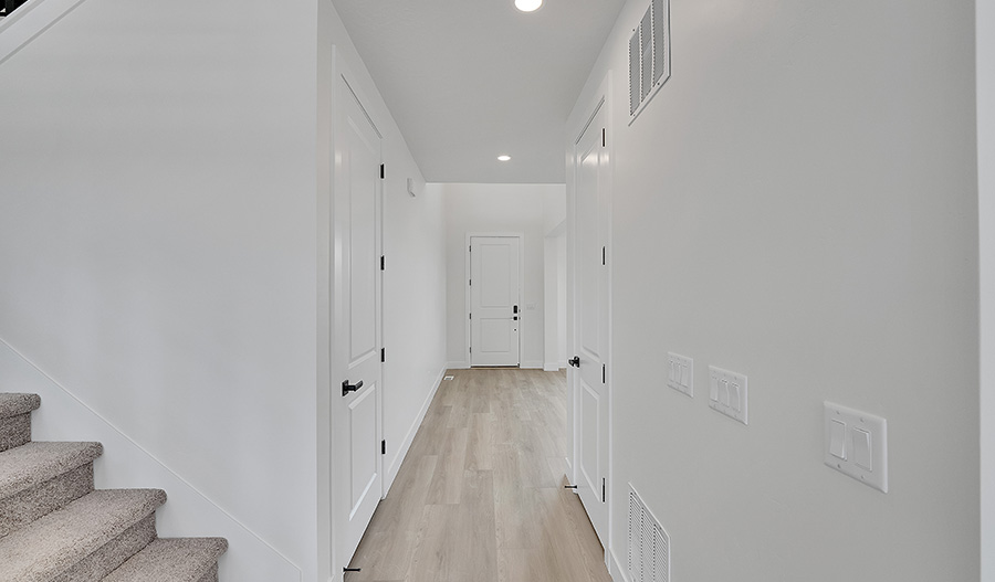 Entry of the Dillon floor plan