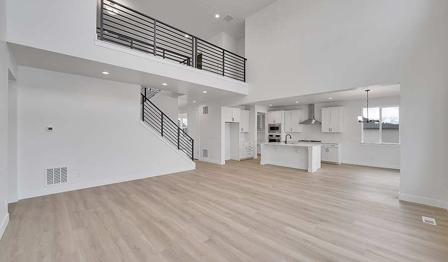 Great Room of the Dillon floor plan
