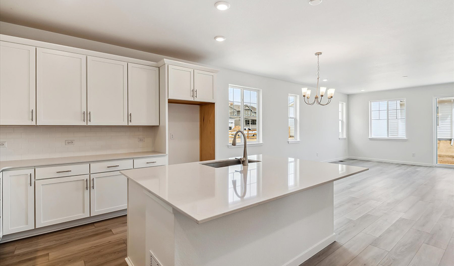 Kitchen of the Arlington floor plan