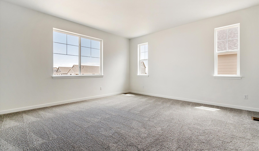 Bedroom of the Arlington floor plan