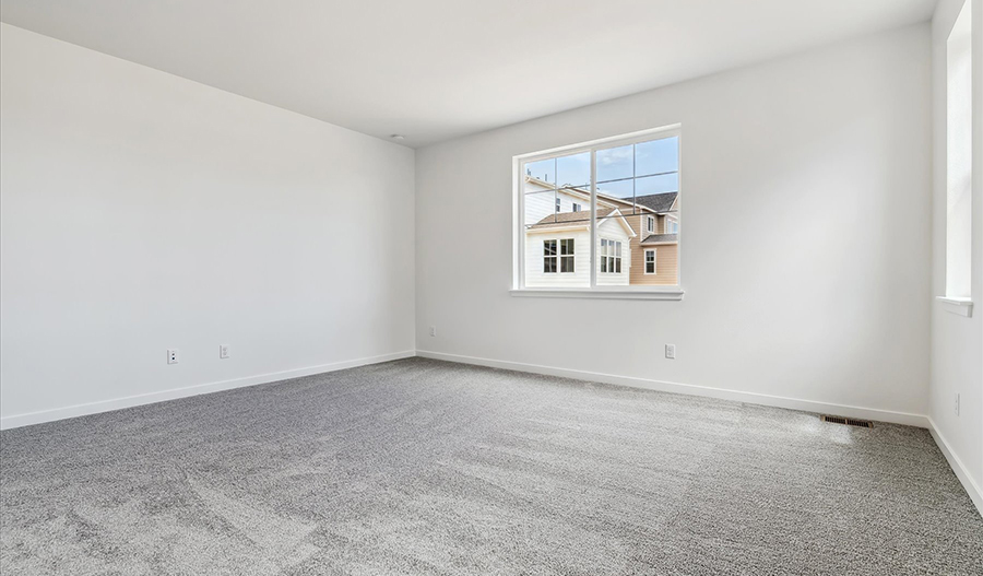 Bedroom of the Arlington floor plan