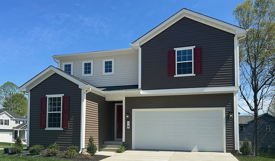 Exterior of the Moonstone floor plan