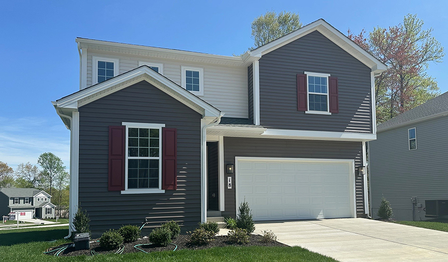 Exterior of the Moonstone floor plan