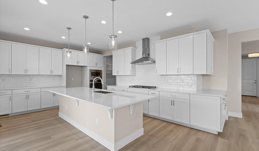 Kitchen of the Bradford floor plan
