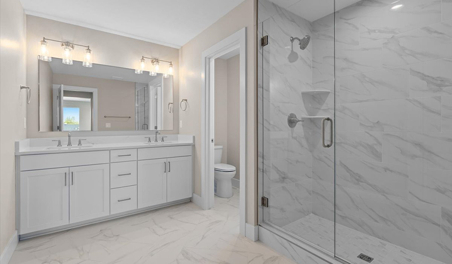 Bathroom of the Bradford floor plan