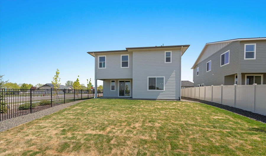 Rear Exterior of the Bradford floor plan