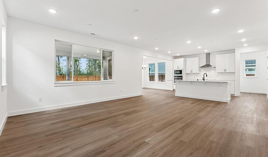 Great Room and Kitchen of the Coronado floor plan