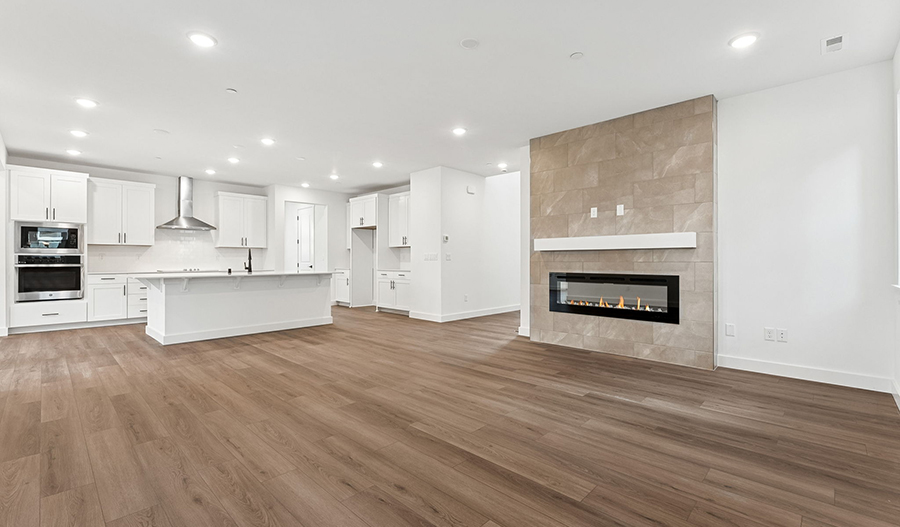 Great Room and Kitchen of the Coronado floor plan