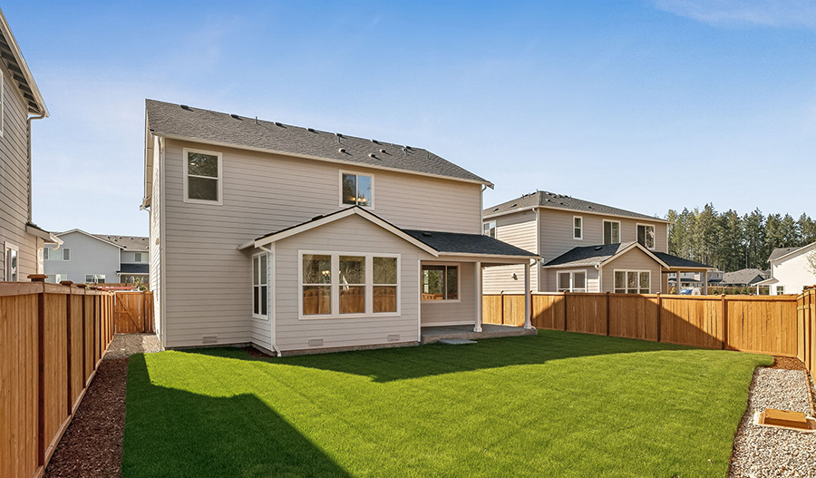 Rear Exterior of the Coronado floor plan