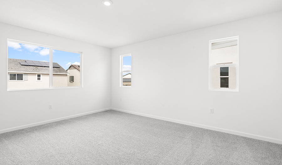 Bedroom of the Pearl floor plan