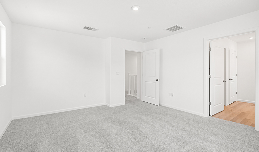 Bedroom of the Pearl floor plan