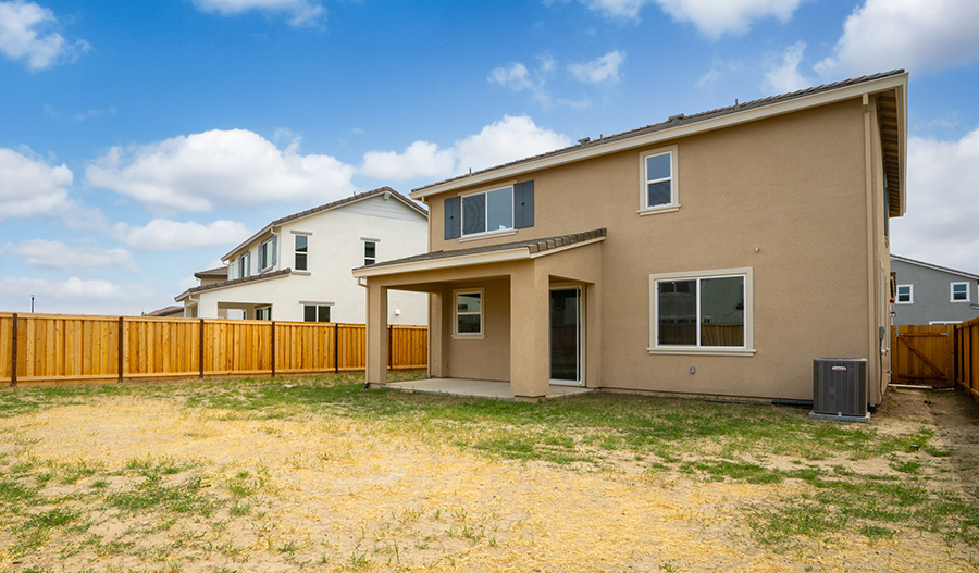 Rear Exterior of the Pearl floor plan