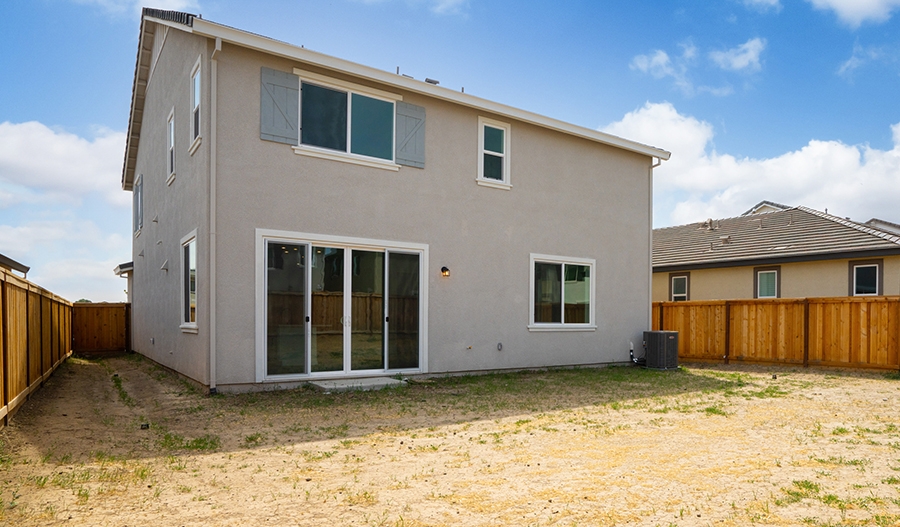 Rear Exterior of the Moonstone floor plan