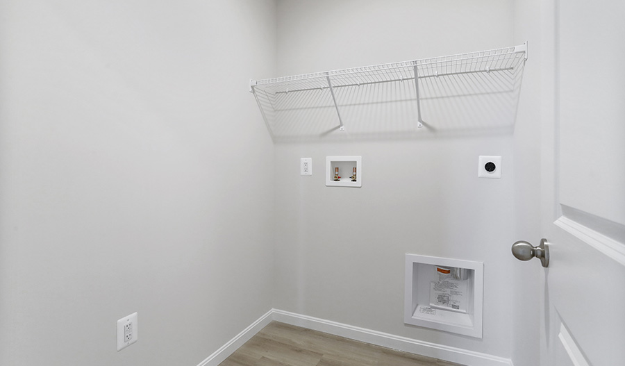 Laundry Room of the Coral floor plan