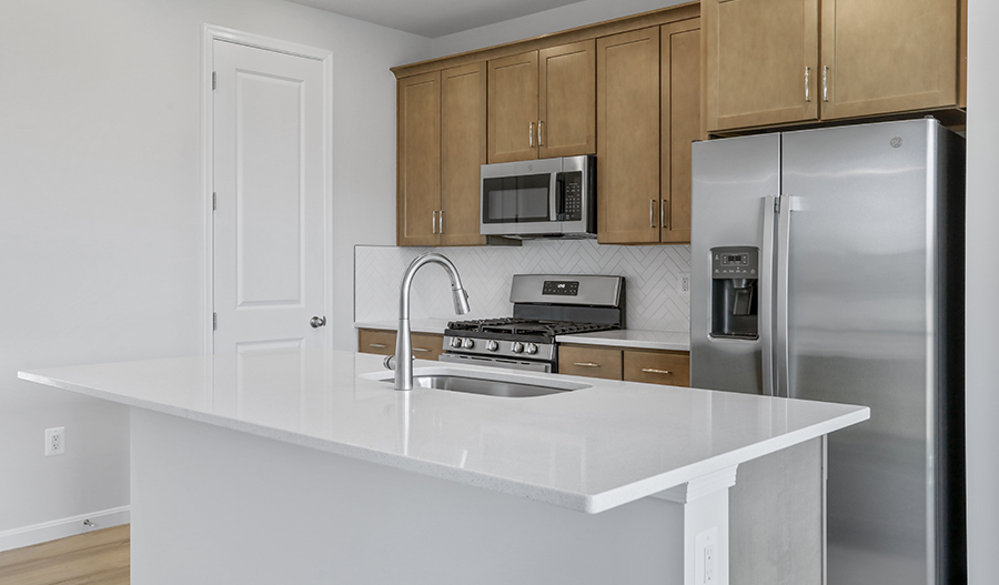 Kitchen of the Coral floor plan