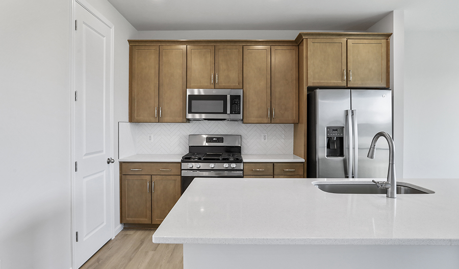 Kitchen of the Coral floor plan
