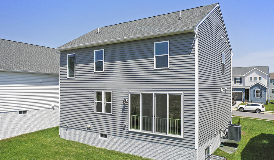 Rear Exterior of the Coral floor plan
